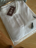 胖大潮胖子男裝加肥加大碼翻領(lǐng)短袖t恤肥佬特大號夏天polo男半袖體恤衫 21105款/白色 7XL 建議體重235-250 曬單實(shí)拍圖