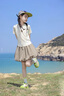 OVE女童裙子夏季速干兒童花苞裙運(yùn)動(dòng)褲裙2025新款夏裝冰絲大童半身裙 6072淺卡其色 150 cm 曬單實(shí)拍圖