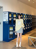 范思藍(lán)恩薄款小狗長袖t恤女秋季2025新款慵懶松弛感寬松上衣3167 黃色 S 曬單實拍圖