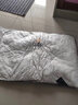雅鹿乳膠枕頭枕芯一對裝成人深度8H睡眠頸椎枕單人護頸整頭酒店枕頭芯 云端艙-藍邊【升級款】 48*74cm【一對裝】 曬單實(shí)拍圖