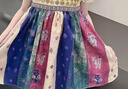 雷姆汀少數(shù)民族服裝女童連衣裙傣族服兒童異域風(fēng)情演出服西域公主連衣裙 主圖款 120 cm【身高】 曬單實(shí)拍圖