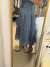 愛步（ECCO）羅馬涼鞋女 優(yōu)雅媽媽百搭透氣粗跟編織風(fēng)高跟鞋 雕塑222723 石灰色22272301378 36 曬單實拍圖