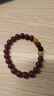 慈靈閣普陀山朱砂手串五路財(cái)神轉(zhuǎn)運(yùn)珠女士本命年禮物紫金砂手鏈女 曬單實(shí)拍圖