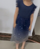 【寶貝公主裙】女童夏裝新款2025洋氣星空漸變短袖連衣裙公主裙 藍(lán)色無袖星空網(wǎng)紗 140 cm 曬單實拍圖
