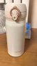 膳魔師（THERMOS）保溫杯316鋼350ml男女士?jī)和呦?jié)教師節(jié)禮物JNL-350S象牙白 曬單實(shí)拍圖