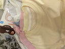 小藍(lán)象（hinos）兒童速干排汗九分套裝家居服可外穿 蜜合黃-短袖9分褲套裝  120 曬單實(shí)拍圖