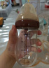 世喜新生兒防脹氣奶瓶3-7個(gè)月玻璃嬰兒仿母乳奶嘴240ml 曬單實(shí)拍圖
