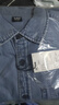 Levi's李維斯情侶同款美式寬松時尚休閑街頭情侶牛仔棉服夾克外套 牛仔藍 2XL 曬單實拍圖