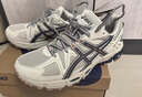 亞瑟士ASICS跑步鞋男鞋耐磨減震運(yùn)動(dòng)鞋 GEL-KAHANA 8 透氣越野跑鞋 灰色/藍(lán)色 43.5 曬單實(shí)拍圖