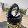 智品迪德國泡茶杯保溫杯茶水分離泡茶杯304不銹鋼過濾保溫水杯保溫壺 黑色一鍵茶水分離隱形提手600ML 曬單實(shí)拍圖
