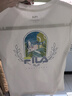 FILA【舒爽棉】斐樂(lè )童裝兒童短袖T恤2025夏季新款中大童網(wǎng)球上衣 玉石白-WT 165 曬單實(shí)拍圖