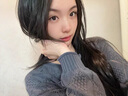 NicoleJolie【云霧感】純棉針織開衫女圓領(lǐng)軟糯慵懶毛衣大碼外套外搭上衣 灰色858 L 曬單實(shí)拍圖