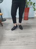 意大利公羊皮鞋男鞋真皮男士休閑皮鞋商務(wù)正裝鞋子男時(shí)尚西裝鞋舒適軟底工作鞋辦公上班鞋新郎伴郎婚禮小皮鞋 黑色四季款 41標(biāo)準(zhǔn)皮鞋碼 曬單實(shí)拍圖