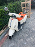 破界小卡拉圓燈款125踏板摩托車燃油2025款小巧代步免購置稅象牙白 曬單實拍圖