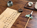張小鳳紫光檀嵌銅印泥盒書(shū)法印章蓋章印泥缸印臺文房四寶書(shū)房擺件收藏送禮 明心見(jiàn)性·紫光檀印泥盒 曬單實(shí)拍圖