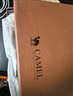 駱駝（CAMEL）男士套腳快穿牛皮商務(wù)休閑運動皮鞋 G14A220724 黑色 39 曬單實拍圖
