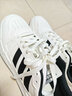 阿迪達(dá)斯 （adidas）男鞋女鞋休閑板鞋防滑耐用時(shí)尚透氣情侶款小白鞋 曬單實(shí)拍圖