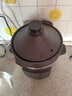 美的（Midea）快燉電燉鍋電砂鍋 陶瓷全自動450W雙環(huán)火智能燉湯盅煲湯紫砂鍋煮粥7L電熱鍋一體多功能鍋 DGE65J56 曬單實拍圖