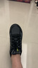 斯凱奇（Skechers）暮光鞋丨運(yùn)動(dòng)跑鞋男女款高回彈輕質(zhì)吸震綁帶休閑鞋七夕禮物 男款-黑色/炭灰色/BKCC 41 曬單實(shí)拍圖