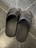 卡駱馳（CROCS）貝雅居家輕便耐磨涼拖二代|208215 黑色-001 37 /38(230mm) 曬單實(shí)拍圖