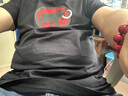 猛犸象（MAMMUT）Core 男子舒適休閑經(jīng)典時(shí)尚紅標(biāo)短袖T恤 黑色 XL 曬單實(shí)拍圖