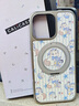珂莉蔓適用iphone16pro手機殼磁吸指環(huán)扣支架蘋(píng)果16pro保護套防摔散熱皮紋高級感卡通可愛(ài)女生-可愛(ài)藍貓 曬單實(shí)拍圖