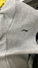 李寧（LI-NING）開(kāi)衫衛衣男秋款立領(lǐng)外套健身夾克運動(dòng)服棉質(zhì)透氣大碼休閑長(cháng)袖上衣 曬單實(shí)拍圖