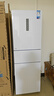 美的（Midea）283白色三門(mén)三開(kāi)門(mén)大容量家用小型電冰箱一級能效風(fēng)冷無(wú)霜租房小冰箱多門(mén)以舊換新【國家補貼】 曬單實(shí)拍圖