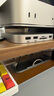 海備思適用Macmini M4擴展塢硬盤盒拓展塢底座外接硬盤擴容迷你主機雷電4/5接口USB擴展桌面支架配件 曬單實拍圖
