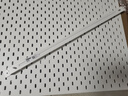 宜家（IKEA）SKADIS斯考迪斯洞洞板墻壁廚房置物架擱板壁掛掛鉤架家用學(xué)生宿舍 釘板白色76x56cm 曬單實(shí)拍圖