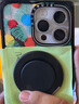 PopSockets【Kick-Out站立啪嗒】泡泡騷支架蘋果磁吸囊伸縮防摔指環(huán)扣MageSafe磁吸生態(tài)圓啪嗒站立手機支架 極夜黑 曬單實拍圖