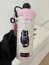 暢印保溫杯大容量吸管杯便攜水杯女生高顏值2025新款學(xué)生上學(xué)專(zhuān)用杯子 黑色貓咪600mL 曬單實(shí)拍圖