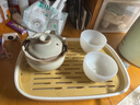 琦軒源汝窯茶壺手抓壺陶瓷功夫茶具家用輕奢高檔不燙手功夫泡茶壺蓋碗 曬單實拍圖