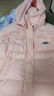 MiniPeace太平鳥(niǎo)童裝冬女童羽絨服FBACE4A50 欣喜粉 140cm 曬單實(shí)拍圖