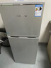 新飛（Frestec）118升雙開(kāi)門兩門小型家用電冰箱 迷你宿舍租房 小巧機(jī)身不占地 節(jié)能環(huán)保BCD-118L2D/W 曬單實(shí)拍圖