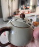 夢庭汝窯茶壺功夫泡茶壺單壺家用開片可養(yǎng)小茶壺陶瓷西施壺200ml 曬單實(shí)拍圖