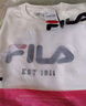 FILA 斐樂官方男女同款針織T恤2025年夏季純棉寬松休閑情侶短袖t恤 曬單實拍圖
