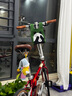 大行（DAHON）D10折疊自行車20英寸10速成人復(fù)古單車HAC003 石榴紅 曬單實(shí)拍圖