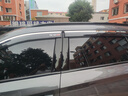中伊長安CS75PLUS晴雨擋四代車窗雨眉擋雨板第三代汽車配件大全用品二 第三代長安CS75PLUS（帶標(biāo)） 【3D不銹鋼亮條】4片 曬單實拍圖