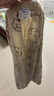 歌瑞家（greatfamily）兒童褲子夏季男寶輕薄寬松舒適人棉九分褲嬰裝下裝  樂友 卡其色 90 cm 曬單實(shí)拍圖