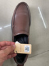奧康（Aokang）男鞋套腳商務(wù)休閑皮鞋男士牛皮軟底一腳蹬皮鞋棕色42碼 曬單實拍圖