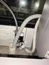 潛水艇（Submarine）黃銅雙出水角閥雙用洗衣機水龍頭一進二出三/四雙開雙控三通加長 銀色【加長款-無接頭】 曬單實拍圖