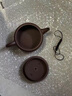 藏壺天下【七夕禮物】宜興紫砂壺純手工茶壺家藏老紫泥大口漢瓦 160ml 曬單實(shí)拍圖