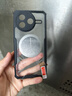 辰寅適用紅米K80手機殼k80新款石墨烯導熱散熱殼全包邊四角氣囊防摔透明硅膠軟殼車(chē)載磁吸手機外殼潮牌 黑邊框 紅米K80【配手機膜】 曬單實(shí)拍圖