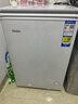海爾（Haier）【零下30免除霜】一級能效家用冷柜節能小冰柜冷藏冷凍兩用商用冷凍柜非無(wú)霜省電海爾冰柜 100升PCM鋼板內膽+免除霜 100升 曬單實(shí)拍圖