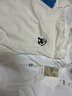 森馬（Semir）短袖t恤男吸濕速干國潮熊貓刺繡25夏新款上衣休閑短t 本白10102 S 曬單實(shí)拍圖