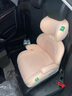 怡戈（Ekobebe）兒童安全座椅增高墊3-12歲大童車(chē)載汽車(chē)便攜式坐墊簡(jiǎn)易008X櫻花粉 曬單實(shí)拍圖