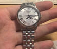 天梭（TISSOT）【官方授權(quán)店】卡森臻我系列月相石英男女表情侶表瑞士手表 送禮 鋼帶月相女表T122.223.11.033.00 曬單實(shí)拍圖