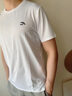 安踏短袖男t恤衣服運動(dòng)服飾籃球體恤夏季2025冰絲速干跑步男士健身裝 純凈白 XL 曬單實(shí)拍圖