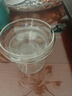 禾器怡然茶海鷹嘴公杯純手工高檔家用公道杯和器高硼硅耐熱玻璃玻璃杯 【2件套墨綠色330ml】公杯+激光濾網(wǎng) 曬單實(shí)拍圖